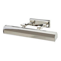 TAVELBELYSNING Elstead Chawton 40.2/11.9/18.6 cm   - nickelfärgad, Klassisk, metall (40.2/11.9/18.6cm) - Elstead Lighting