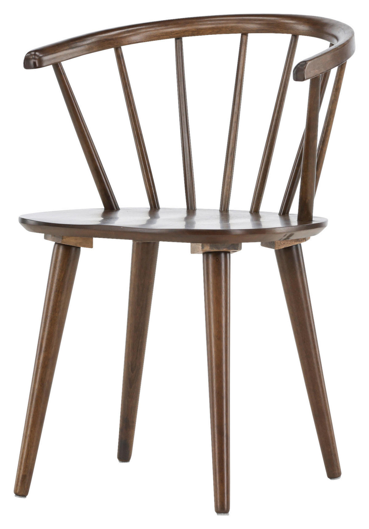 STUHL-SET 2 Stück  in Holz  - Mokka, Design, Holz (55/75/53cm) - Livetastic