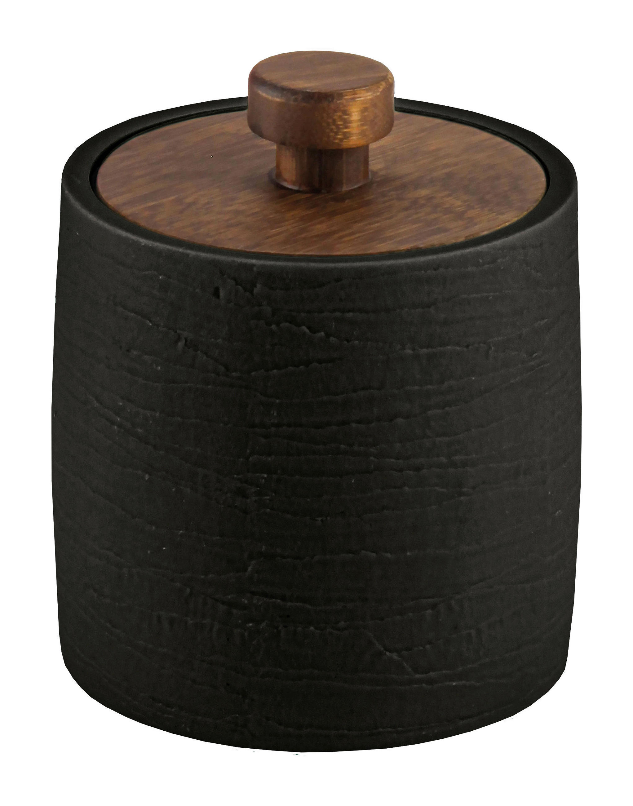 VATTAKORONGTARTÓ műanyag  - barna/fekete, Basics, műanyag/természetes anyagok (9,1/11,2cm) - Kleine Wolke