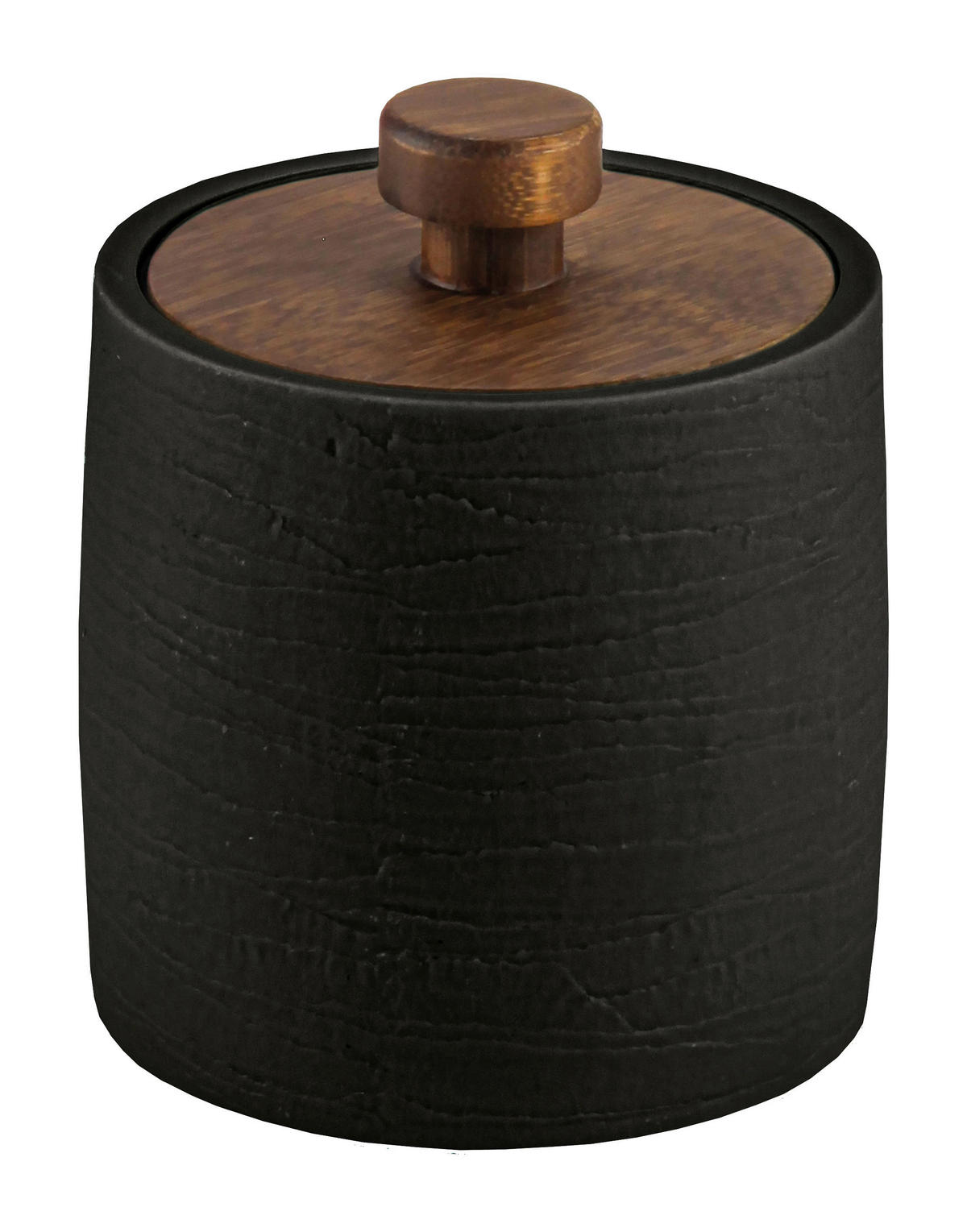 VATTAKORONGTARTÓ műanyag  - barna/fekete, Basics, műanyag/természetes anyagok (9,1/11,2cm) - Kleine Wolke