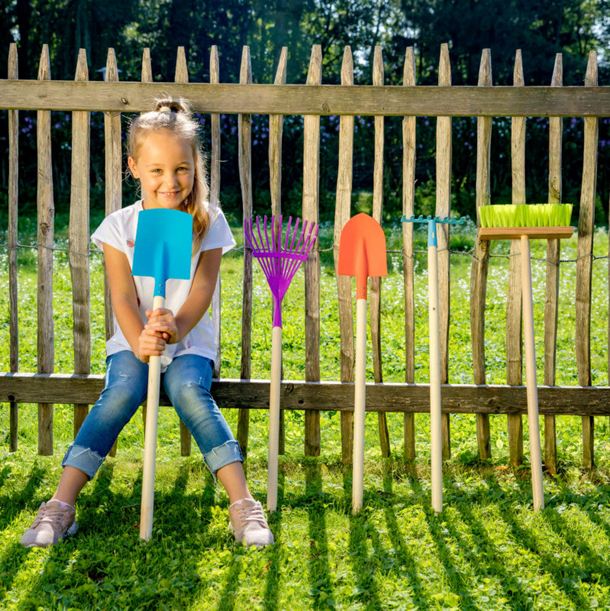KINDERWERKZEUGSET - Multicolor, Basics, Holz/Metall (23/80/9cm)