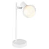 TISCHLEUCHTE 14,5/12/35 cm   - Klar/Opal, Design, Glas/Kunststoff (14,5/12/35cm) - Globo