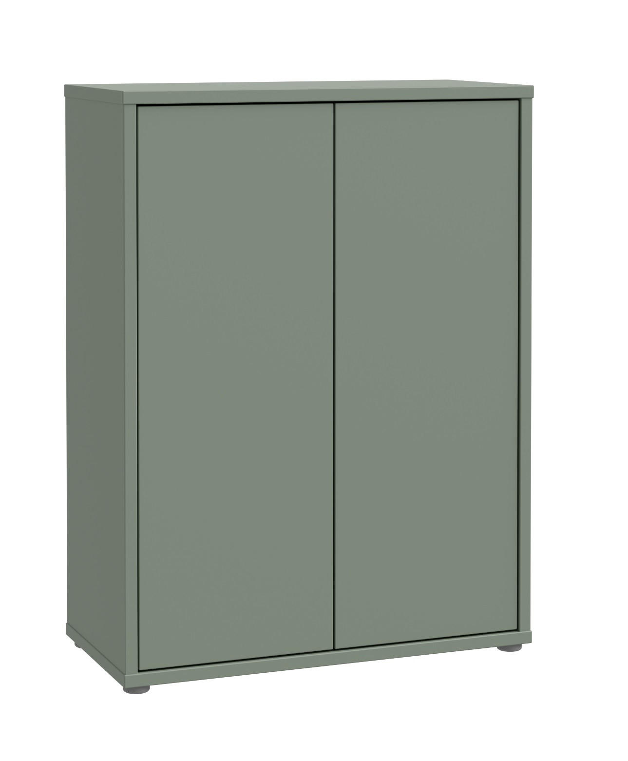SCHUHSCHRANK Salbeigrün  - Salbeigrün/Grau, MODERN, Holzwerkstoff/Kunststoff (75/100/35cm) - Xora