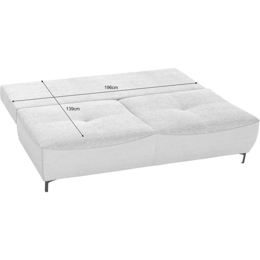 Thumbnail - Mid.you Schlafsofa, Blau, Textil, 2-Sitzer, Füllung: Faserbällchen, Schaumstoffflocken, 197x94x96 cm, Made in EU, Oeko-T...
