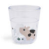 KINDERGLAS 180 ml  - Sandfarben/Transparent, Basics, Kunststoff (7,3/7,3/8cm)