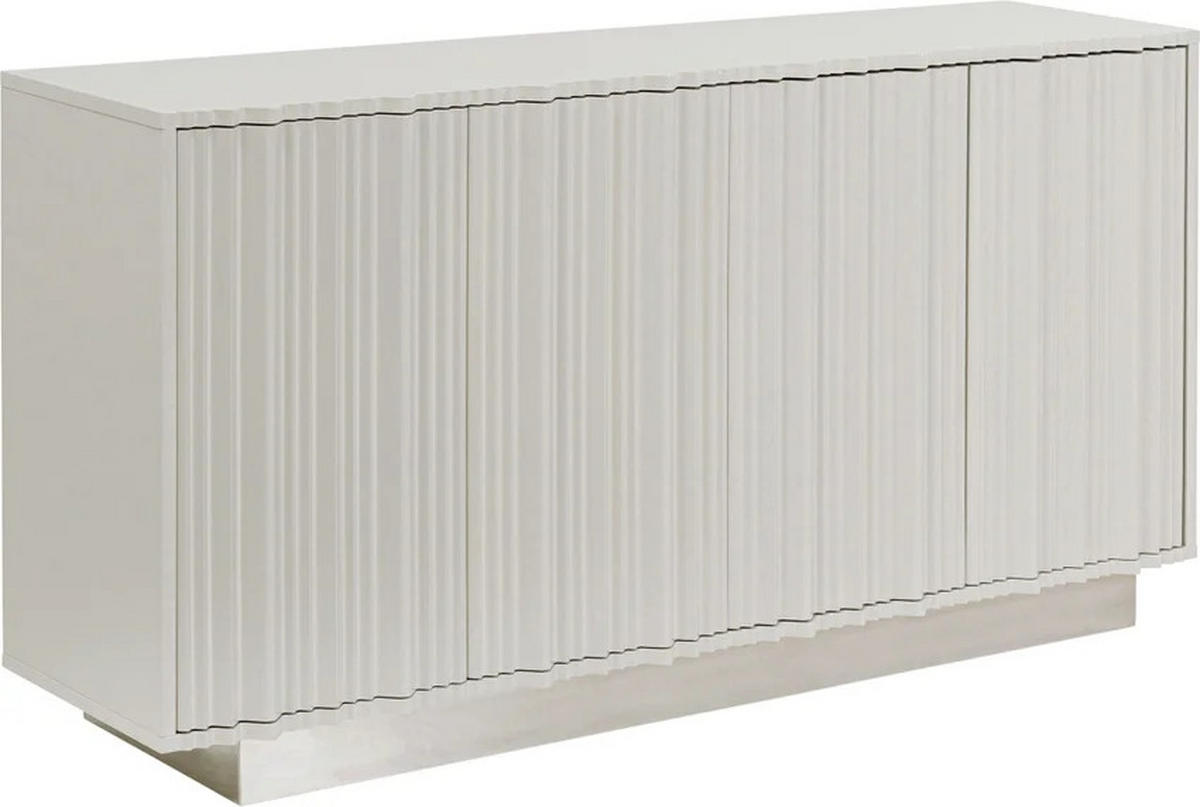 SIDEBOARD Grau  152/80/40 cm  - Grau, MODERN, Holzwerkstoff/Metall (152/80/40cm) - Kare-Design