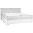 BOXSPRINGBETT in Grau, Hellgrau - Silberfarben/Hellgrau, Design, Holz/Textil (200/200cm) - Carryhome BOXSPRINGBETT in Grau, Hellgrau - Silberfarben/Hellgrau, Design, Holz/Textil (200/200cm) - Carryhome