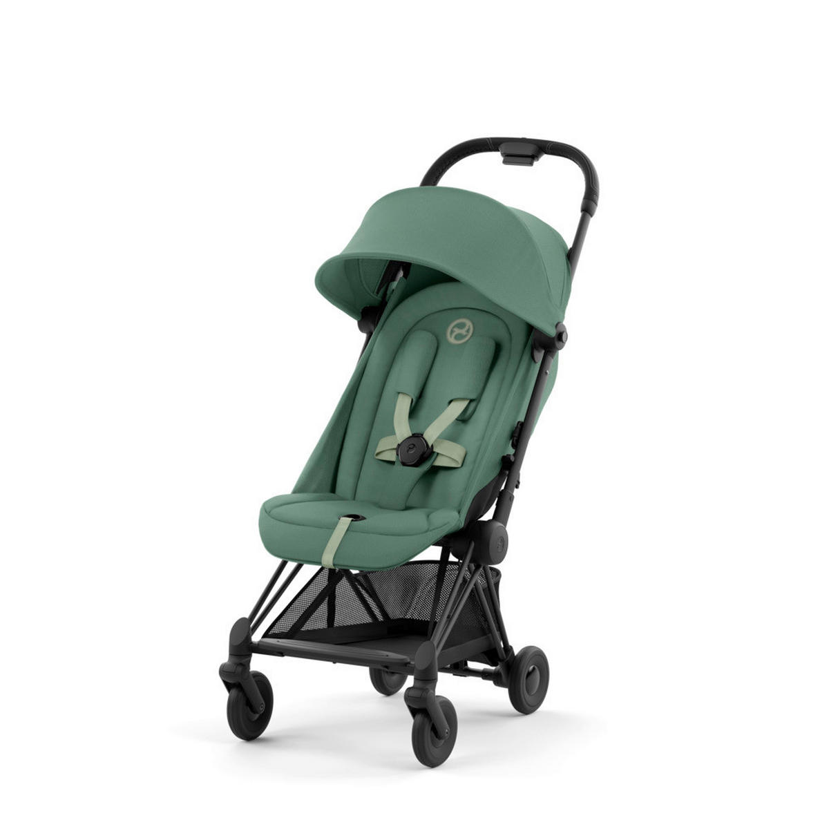 BUGGY Coya  - Dunkelgrün/Schwarz, Basics, Kunststoff/Textil (79/44/105cm) - Cybex
