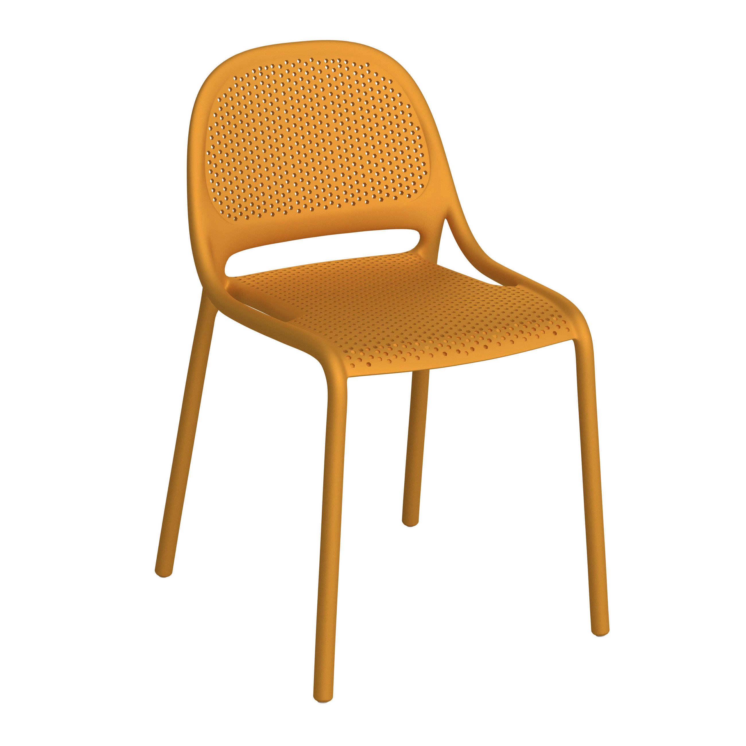 GARTENSTUHL Gelb  - Gelb, MODERN, Kunststoff (50/81/55cm) - Ambia Garden