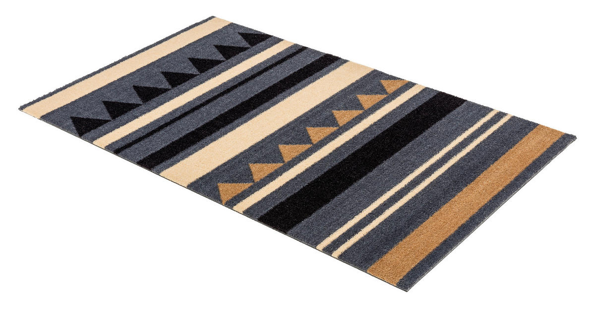 FUßMATTE 66/110 cm  - Braun/Grau, Design, Textil (66/110cm) - Esposa