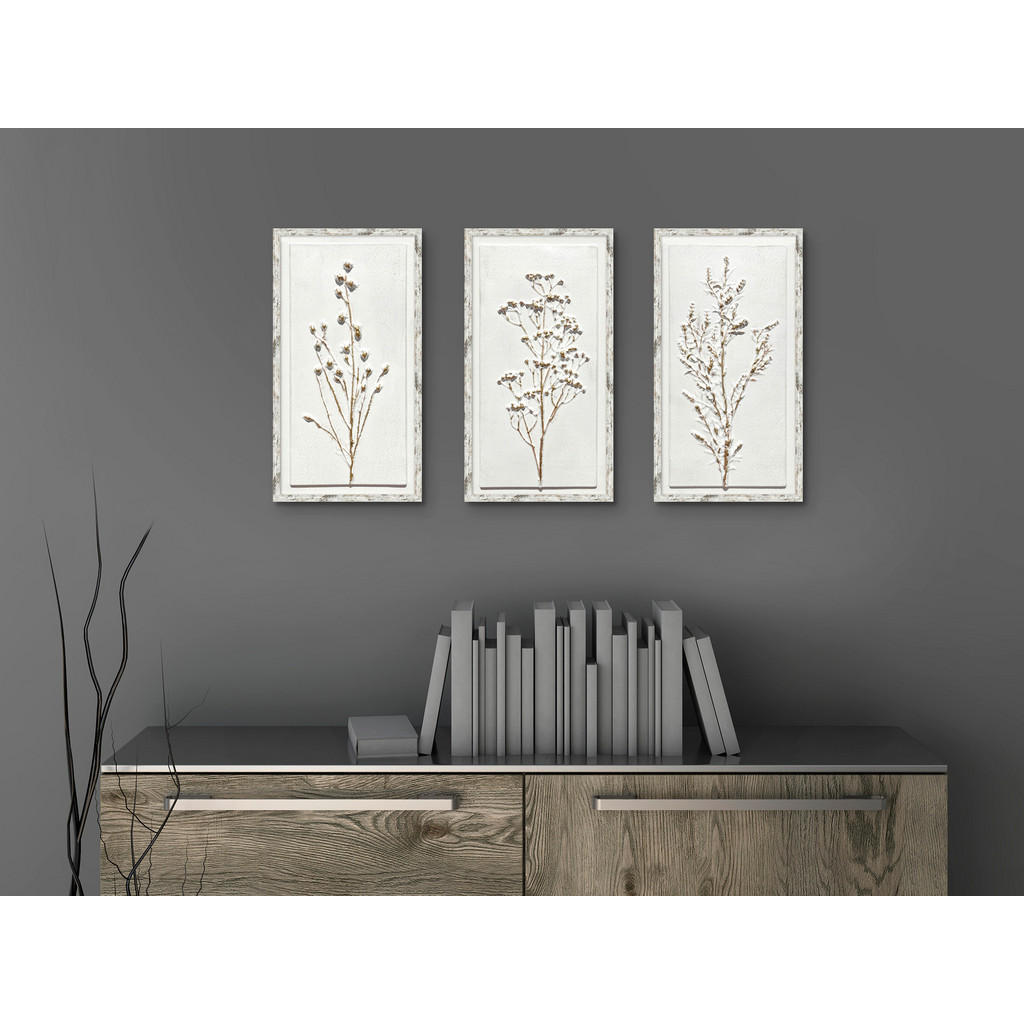 Thumbnail - Monee Originalbild, Braun, Natur, Gold, Kunststoff, Holzwerkstoff, rechteckig, 30x55 cm, handgemalt, Bilder und Zubehör,...