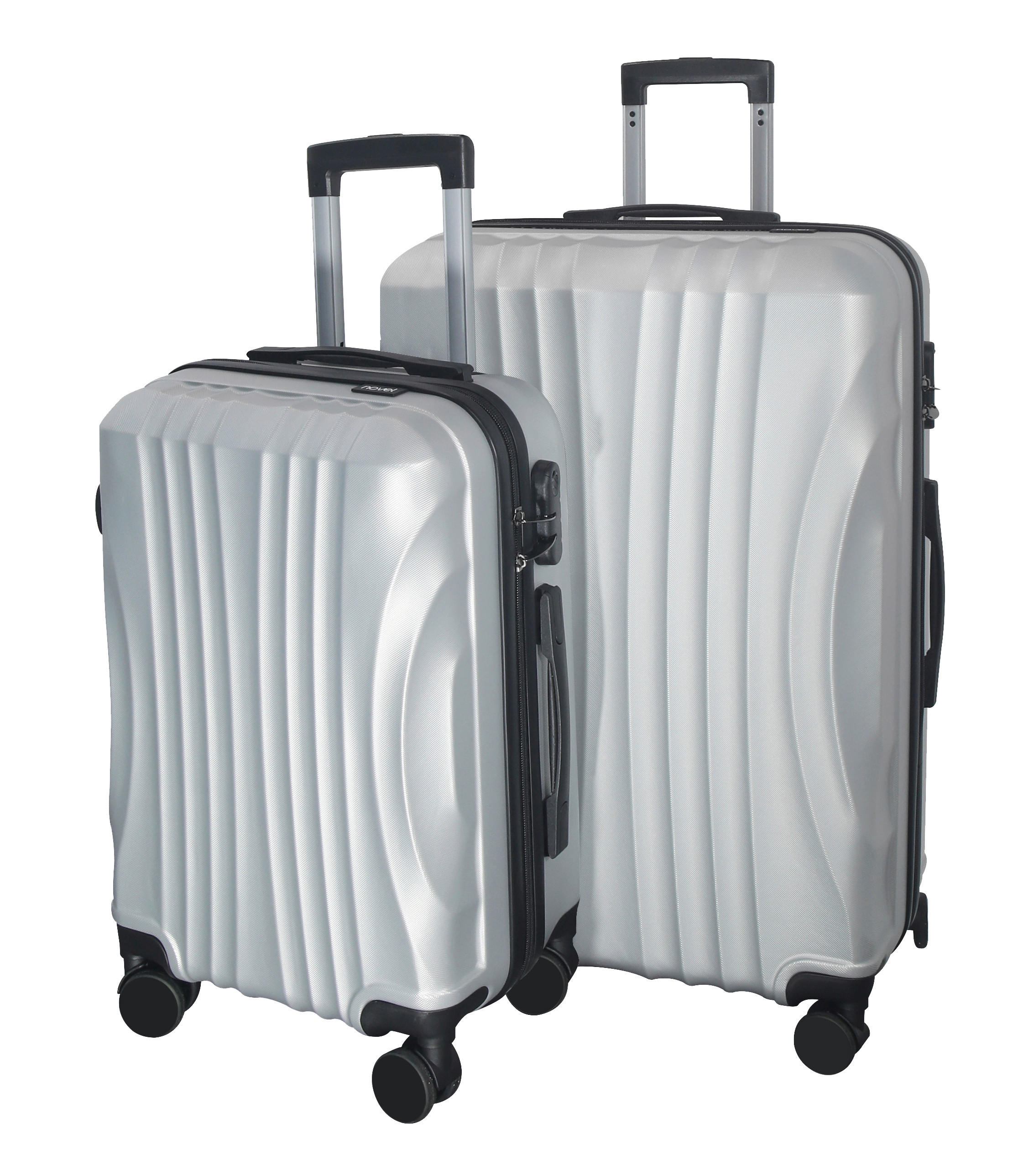Novel Reisekofferset Silber