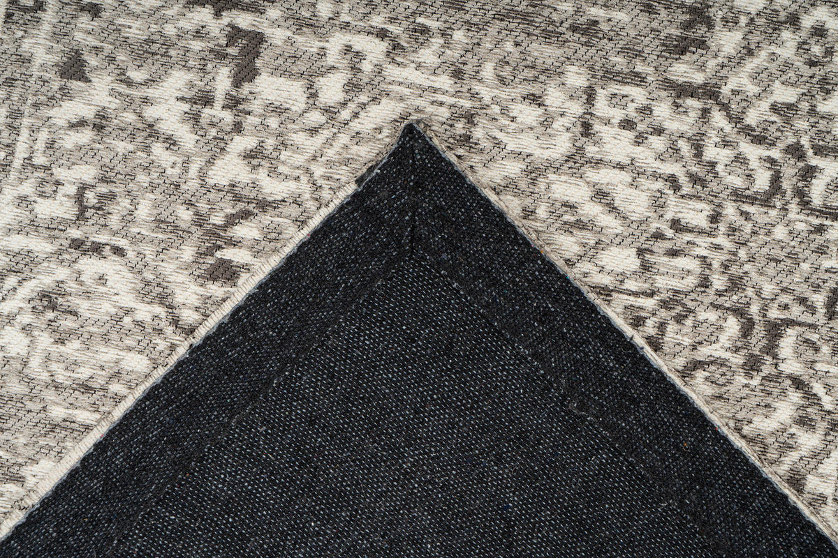 VINTAGE-TEPPICH  Wohnzimmer 160/230 cm Grau rechteckig  - Grau, Basics, Textil (160/230cm) - Kayoom