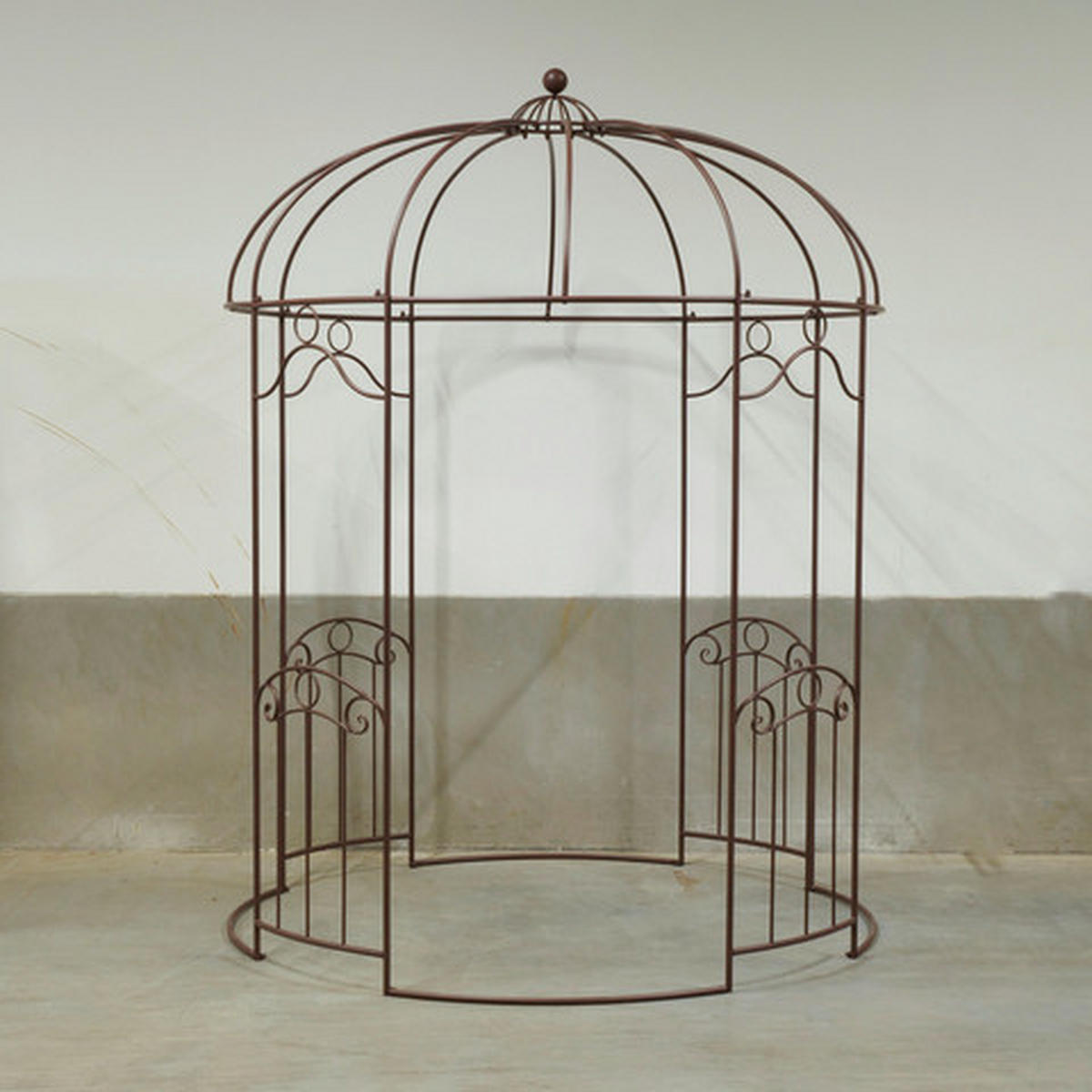 ZAHRADNÍ ALTÁN velikost:  - tmavě hnědá, Basics, kov (262/201/201cm)