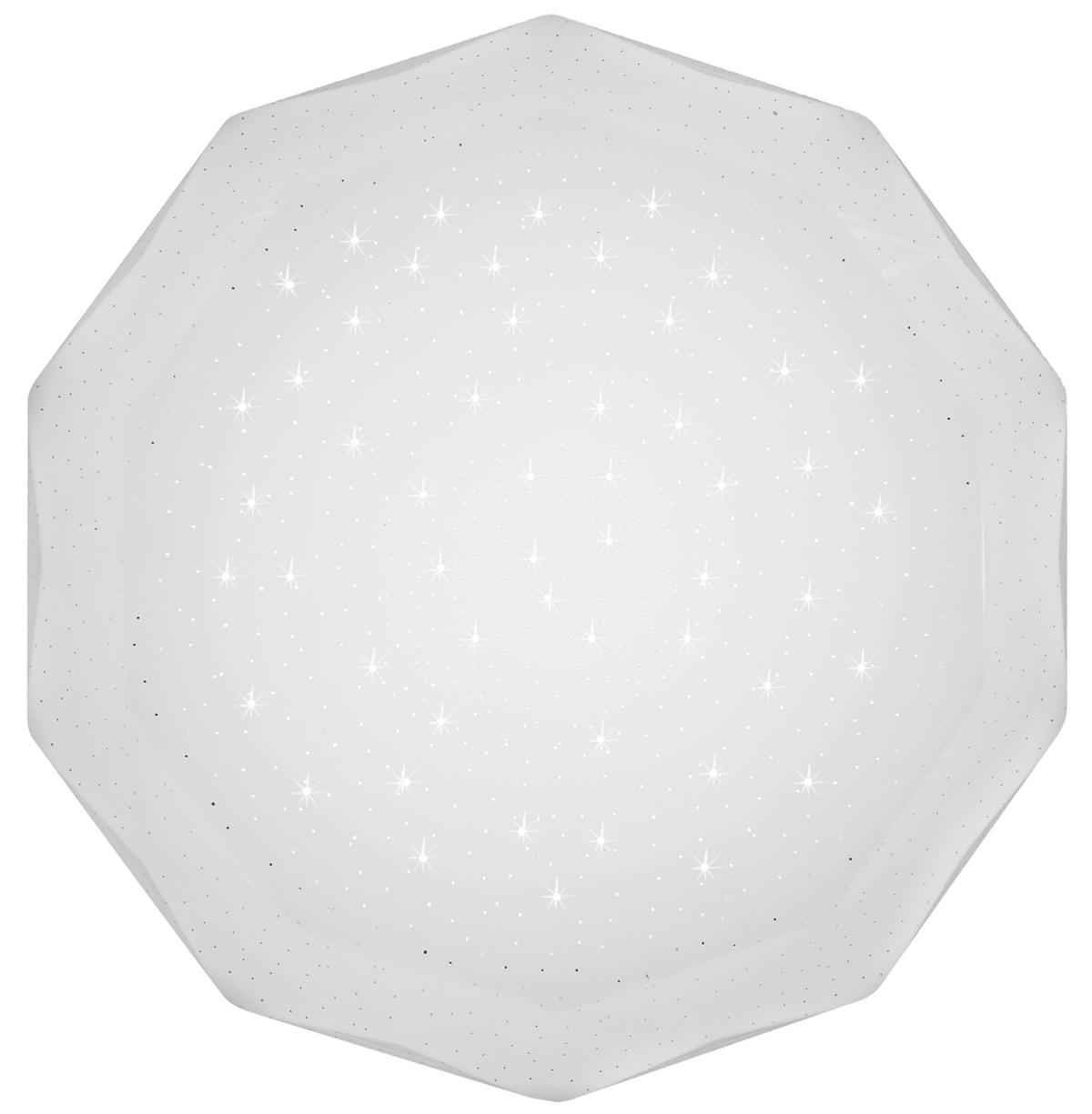 LED-TAKLAMPA 16 W 51/51/11 cm  - vit, Basics, metall (51/51/11cm)