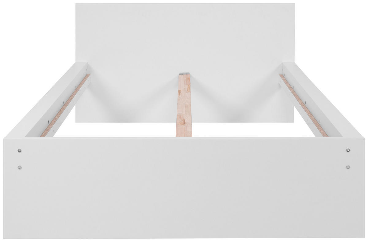 POSTEL, 120/200 cm, bílá - bílá, Moderní, kompozitní dřevo (120/200cm) - MID.YOU