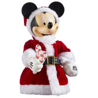 CHRISTBAUMSPITZE Mickey Mouse  - Weiß, Trend, Kunststoff/Textil (16/26cm) - Disney