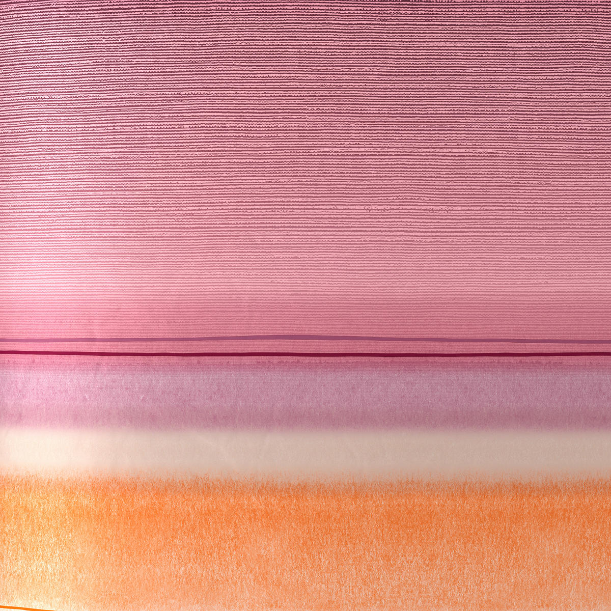 BETTWÄSCHE Satin 155/220 cm  - Rosa/Grau, Textil (155/220cm) - Bio:Vio