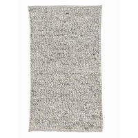 KÉZZEL SZŐTT SZŐNYEG   - kékesszürke, Basics, textil (70/130cm)