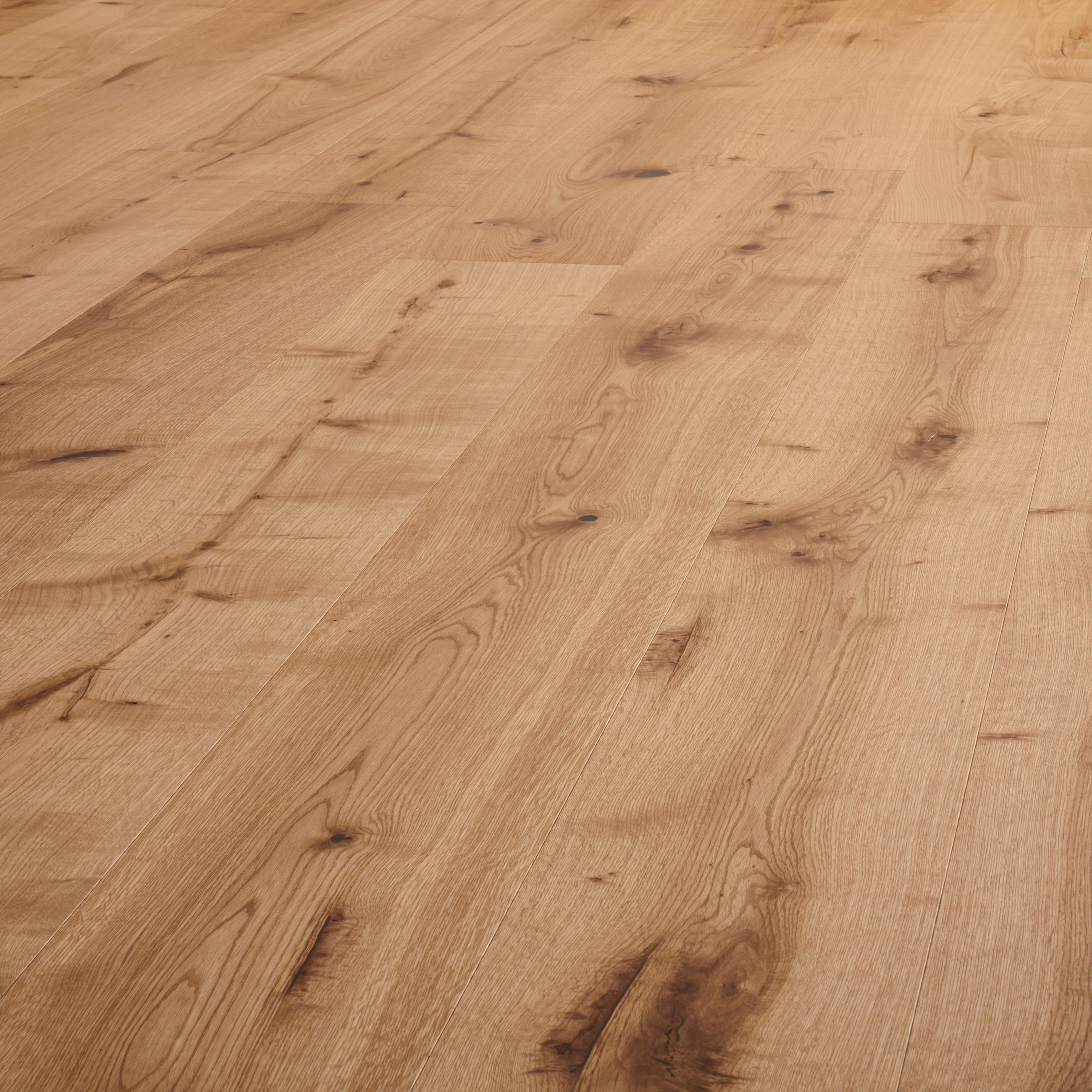 SCHLOSSDIELE Eiche rustikal  per  m² - Eichefarben, LIFESTYLE, Holz (238/23,3/1,3cm) - Waldwelt