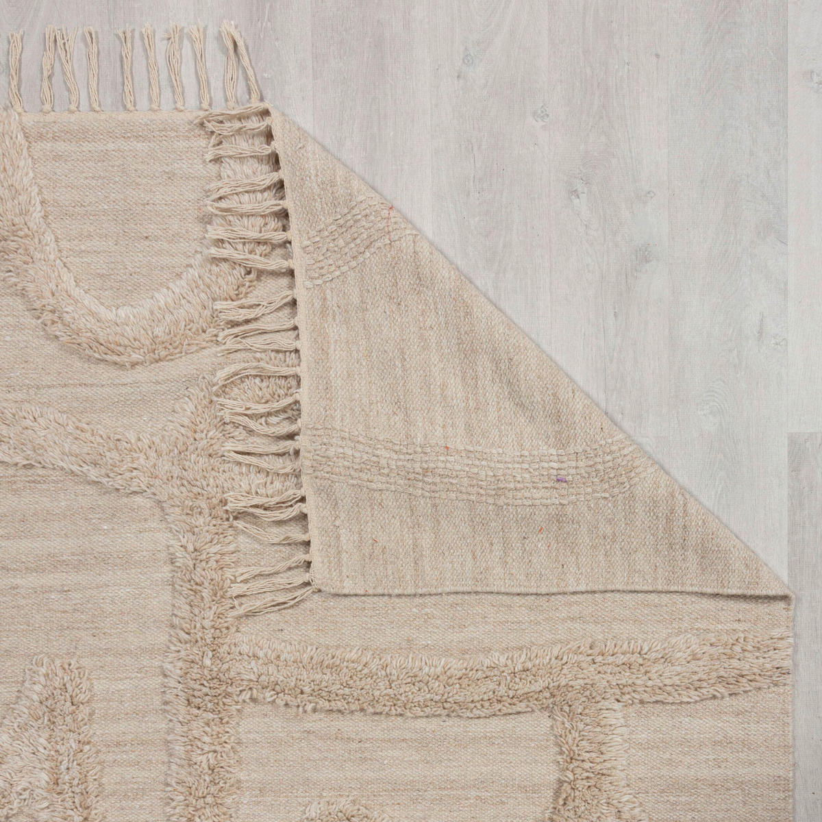 WOLLTEPPICH 120/170 cm Naturfarben  - Naturfarben, MODERN, Textil (120/170cm) - Xora