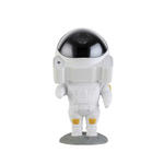 LED-TISCHLEUCHTE Sternenhimmel Astronaut Projektor  - Gelb/Weiß, Basics, Kunststoff (11/22,5/11,5cm) - Novel