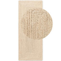 LÄUFER 80/200 cm Sharmila  - Creme, Basics, Textil (80/200cm)