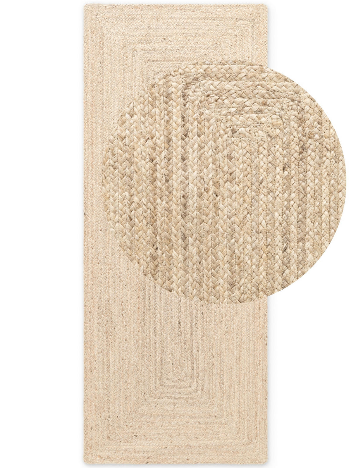 LÄUFER 80/200 cm Sharmila  - Creme, Basics, Textil (80/200cm)