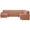 WOHNLANDSCHAFT in Chenille Orange  - Alufarben/Orange, KONVENTIONELL, Kunststoff/Textil (158/322/236cm) - Sedda