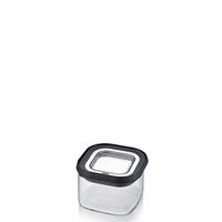 VORRATSDOSE PANTRY 0,4 L  - Edelstahlfarben/Transparent, Basics, Glas/Kunststoff (11/11/7,5cm) - Gefu