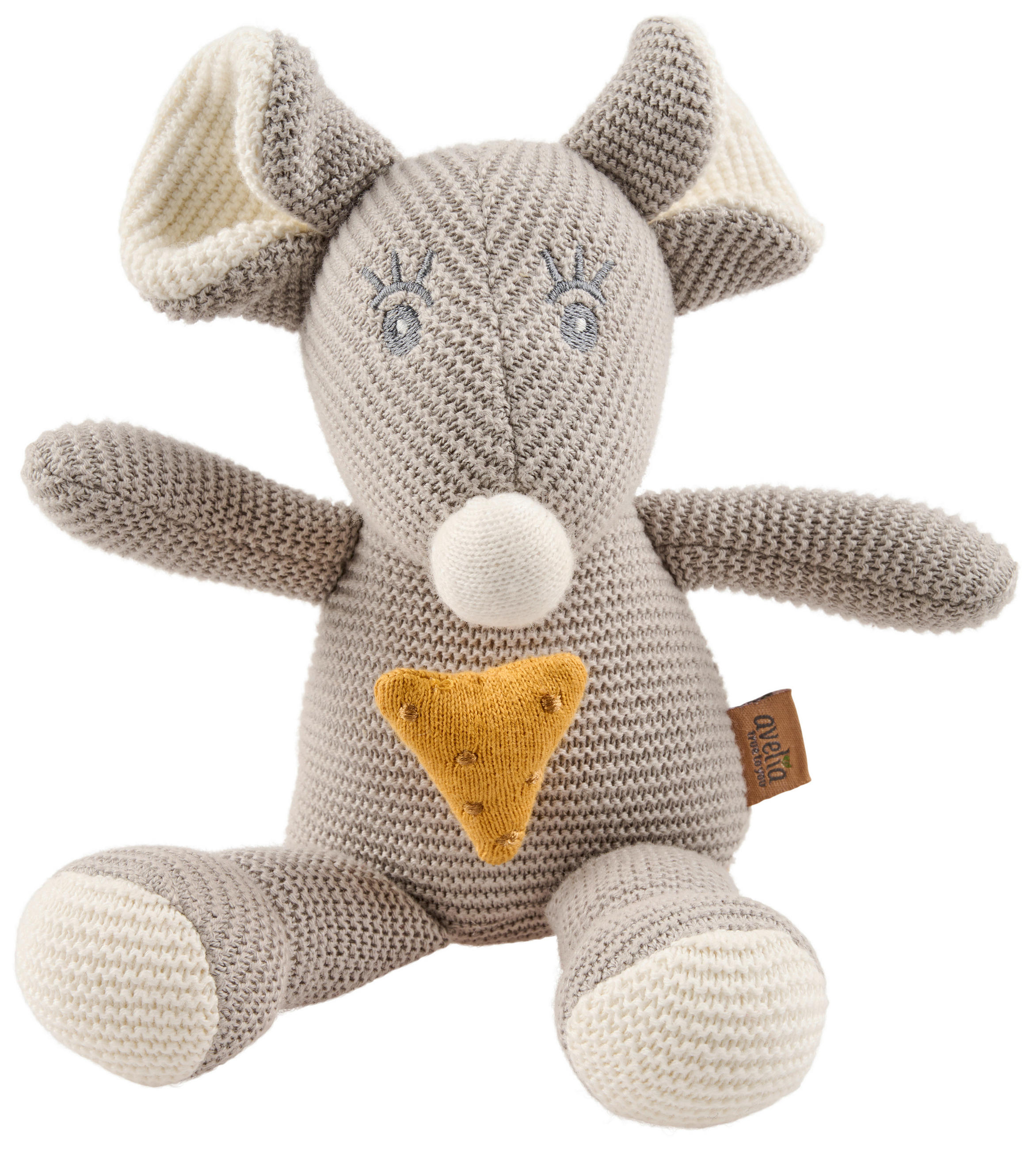 MUZIČKA IGRAČKA NA POVLAČENJE - zlatna/srebrna, Prirodno, tekstil (15/18cm) - Avelia