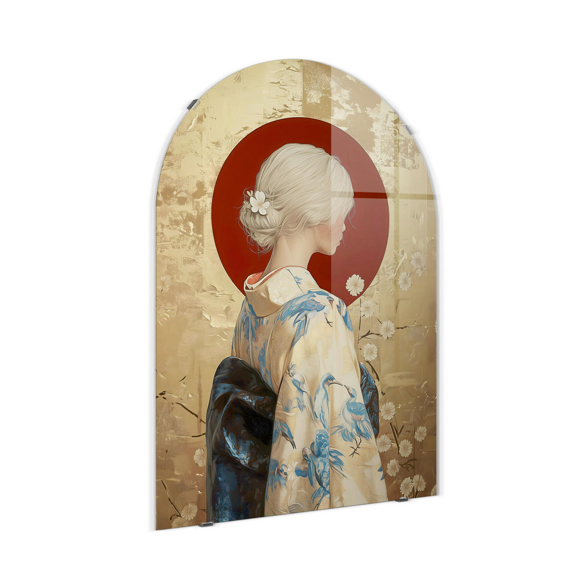 GLASBILD 70/100 cm  - Multicolor, Basics, Glas/Papier (70/100cm)