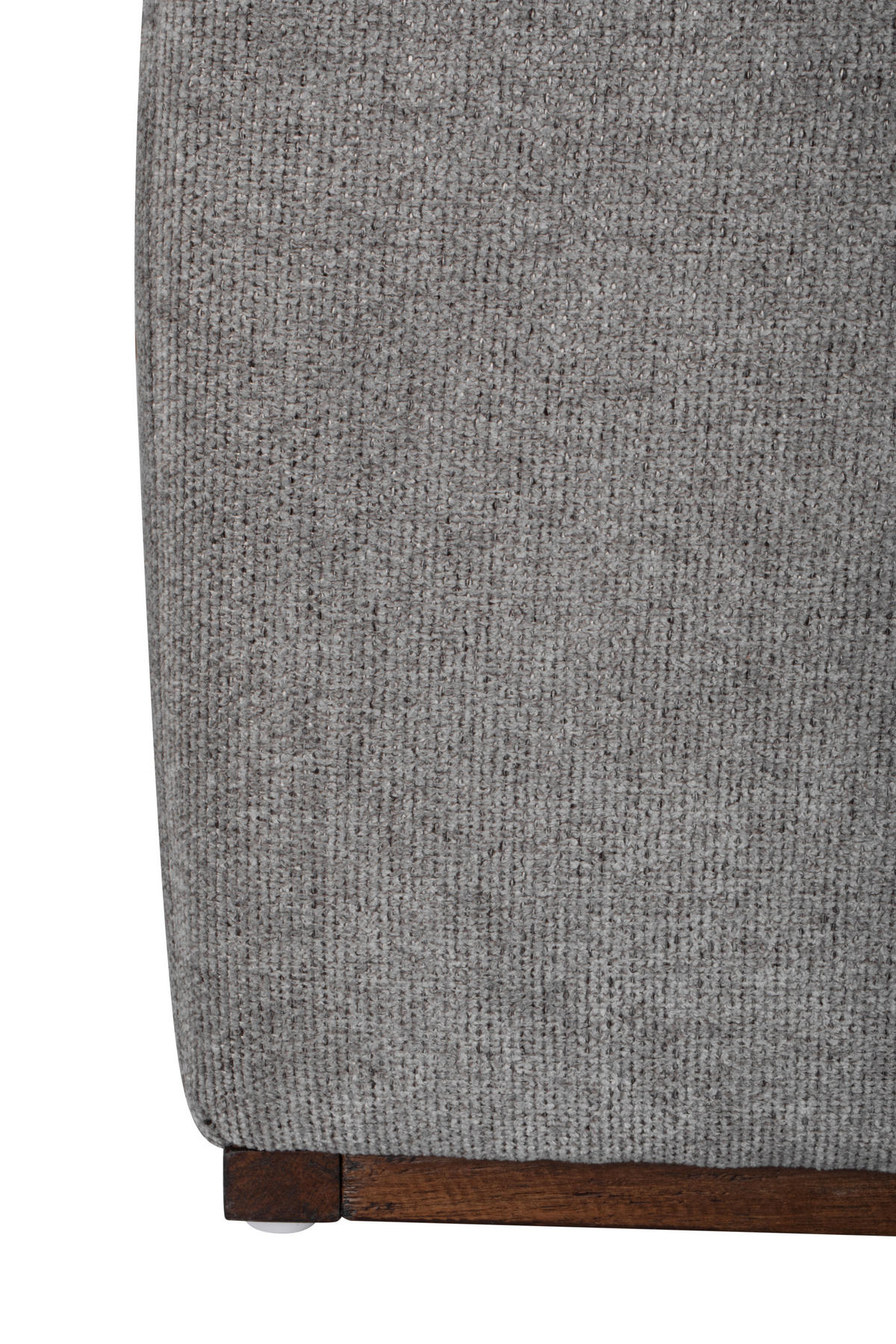 HOCKERBANK in Holz, Textil Grau  - Naturfarben/Grau, Design, Holz/Textil (122/41/45cm) - MID.YOU