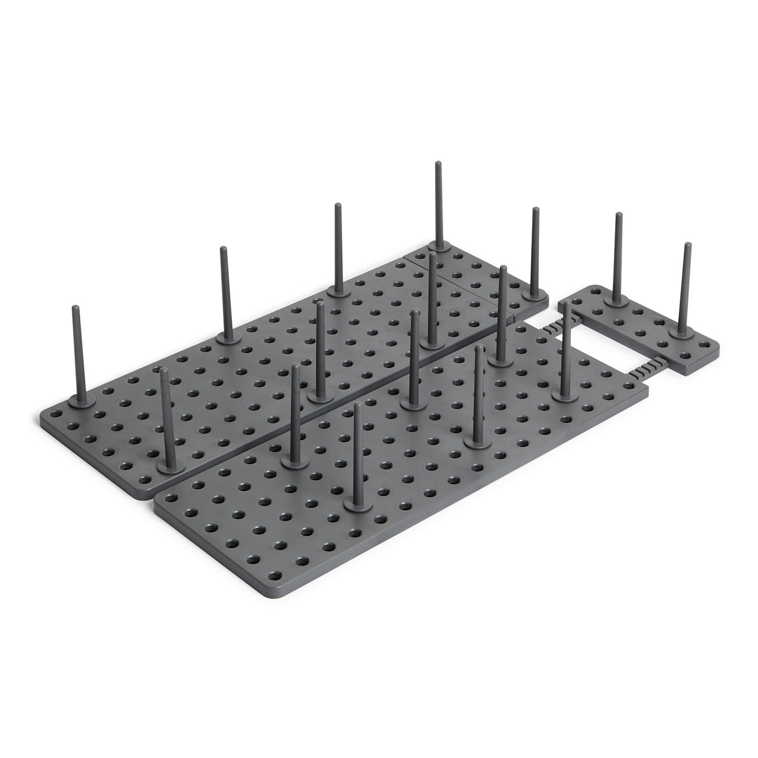 PODLOGA ZA LADICE  - tamno siva, Basics, plastika (30/10/54cm) - Umbra