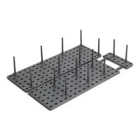 PODLOGA ZA PREDALE         30/10/54 cm            - temno siva, Basics, umetna masa (30/10/54cm) - Umbra