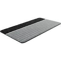 BADEMATTE GRUND Grau 70/120 cm  - Grau, Basics, Kunststoff/Textil (70/120cm) - Grund