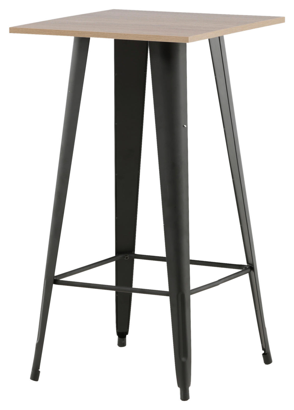BARPALL i svart, beige  - beige/svart, Design, metall/trämaterial (60/105/60cm) - Livetastic