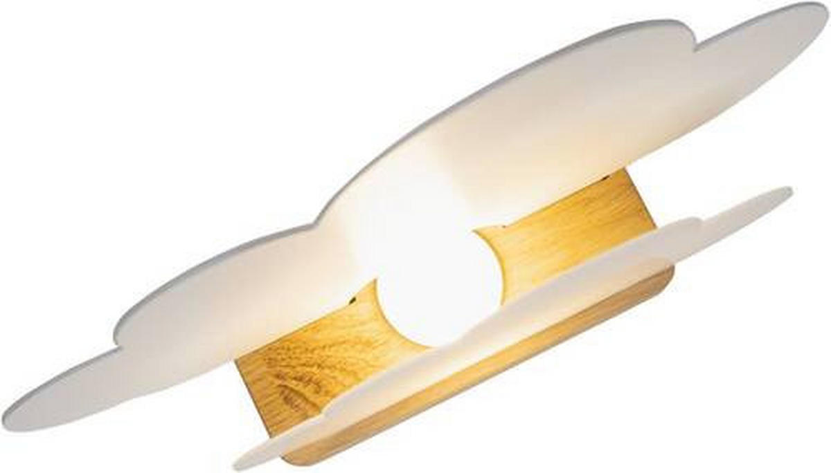 KINDERTISCHLEUCHTE  - Weiß, Basics, Holz/Kunststoff (20/35/7cm)