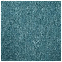 TEPPICHFLIESE 50/50 cm in Türkis  - Türkis, Basics, Textil (50/50cm)