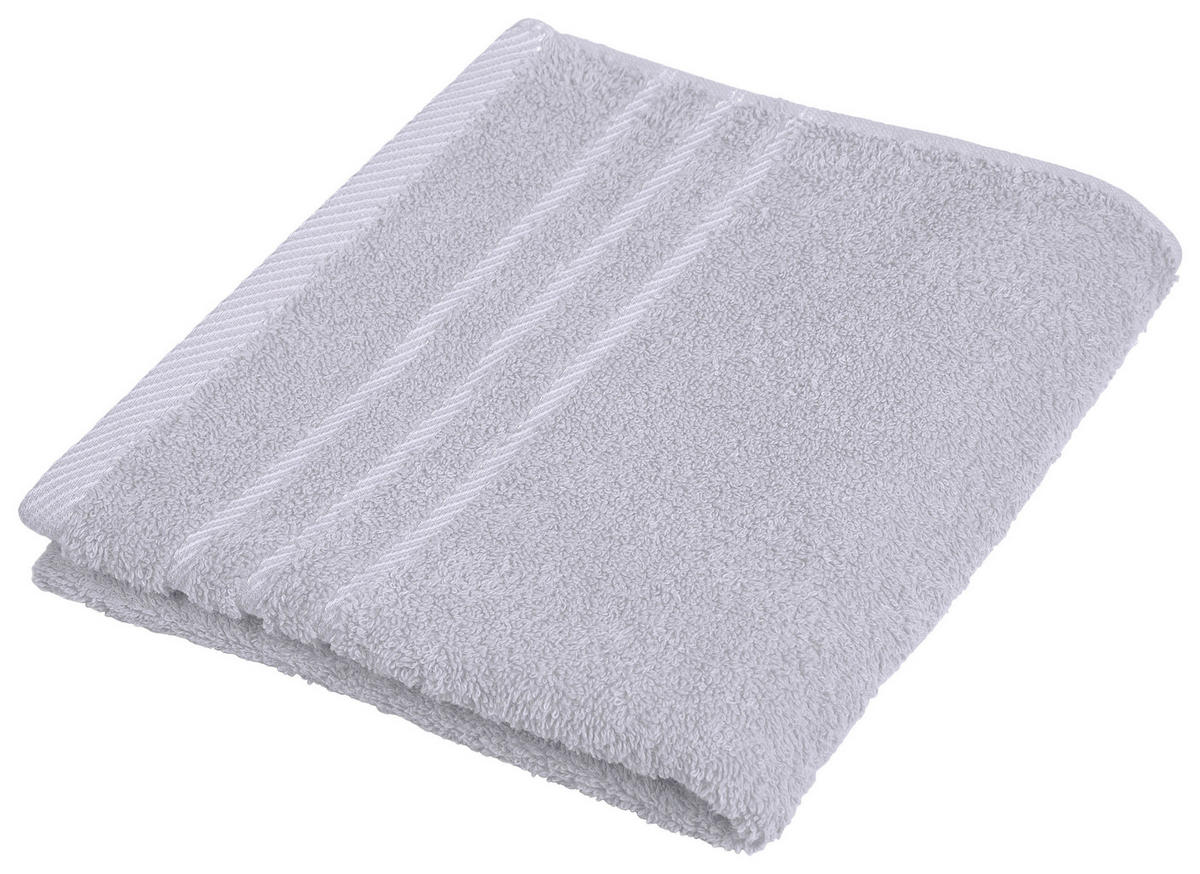 RUČNÍK, 50/90 cm, světle šedá - světle šedá, Konvenční, textil (50/90cm) - Esposa