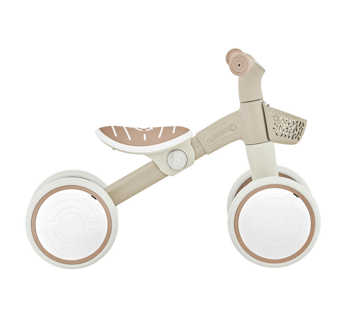 LAUFRAD LEARNING BIKE ECO  - Taupe, Basics, Kunststoff (57.9/22.7/42.1cm) - GLOBBER