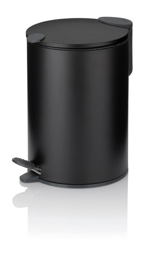 KOSMETIKEIMER 3 L - Schwarz, Basics, Kunststoff/Metall (17,0/23,0cm) - Kela