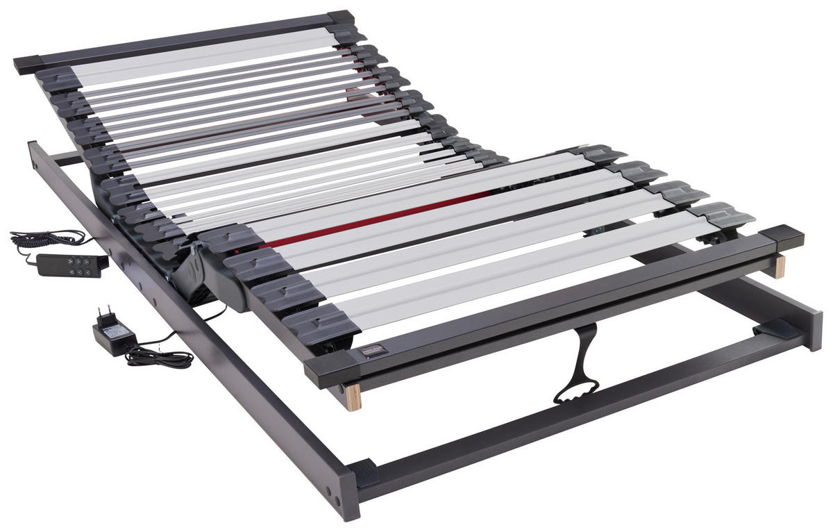 LATTENROST 70/200 cm  - Schieferfarben/Anthrazit, Basics, Holz/Kunststoff (70/200cm) - Dieter Knoll