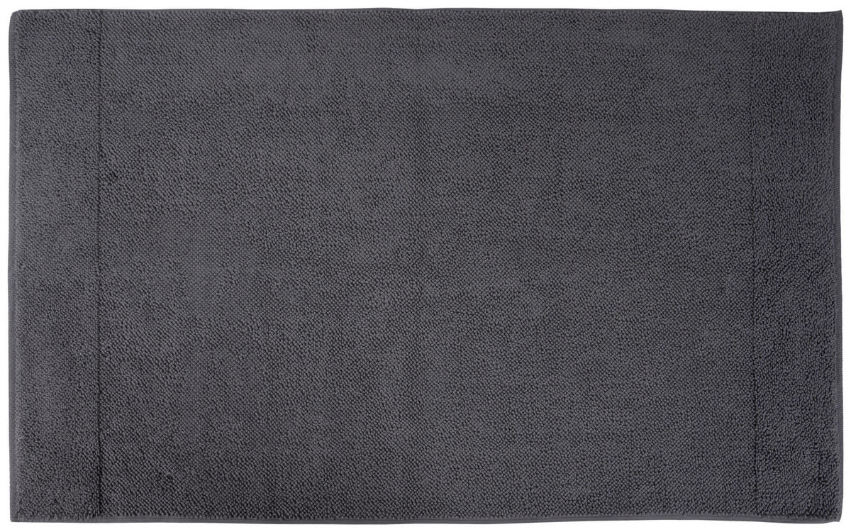 KOUPELNOVÁ PŘEDLOŽKA, 70/120 cm - antracitová, Konvenční, textil (70/120cm) - Bio:Vio
