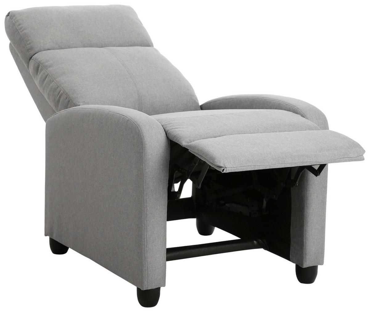 Fotoliu Pentru Televizor in textil culoare natur  - culoare natur/negru, Konventionell, plastic/textil (67/100/69cm) - P & B