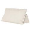 RÜCKENKISSEN   83/25/42 cm  - Weiss, Modern, Textil (83/25/42cm) - Trendmanufaktur