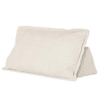 RÜCKENKISSEN   83/25/42 cm  - Weiss, Modern, Textil (83/25/42cm) - Trendmanufaktur