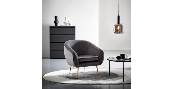 KOMMODE  in 80/103/48 cm  - Anthrazit, Design, Holzwerkstoff/Kunststoff (80/103/48cm) - Carryhome