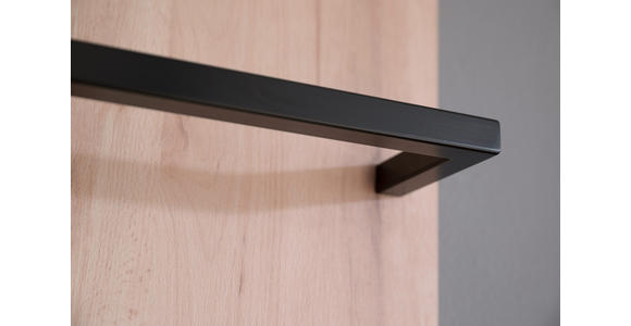 GARDEROBE 3-teilig in 190/200/38 cm - Buchefarben/Weiß, KONVENTIONELL, Holzwerkstoff (190/200/38cm) - Moderano