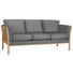 DREISITZER-SOFA in Holz, Textil Grau, Eichefarben - Eichefarben/Grau, Design, Holz/Textil (197/80/82cm) DREISITZER-SOFA in Holz, Textil Grau, Eichefarben - Eichefarben/Grau, Design, Holz/Textil (197/80/82cm)